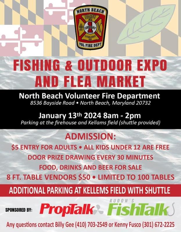 Outdoor Expo on 1/13/24 - North Beach Volunteer Fire Department